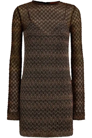 Missoni Lamé-effect mini dress