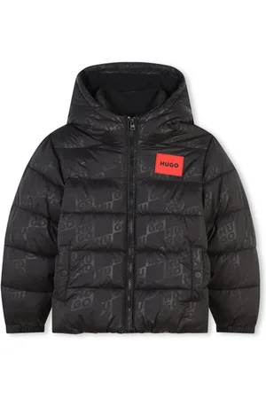 HUGO BOSS Logo-print puffer jacket