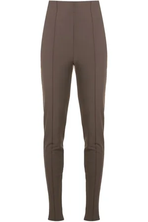 Gloria Coelho High-waisted panelled leggings