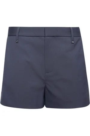 DION LEE Riveted tailored shorts