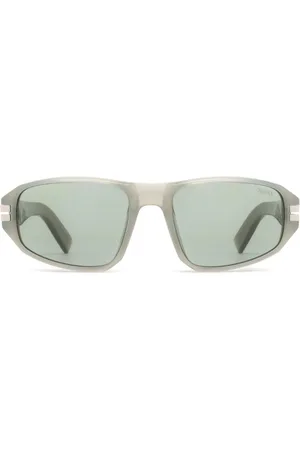 Ermenegildo Zegna Oval-frame sunglasses