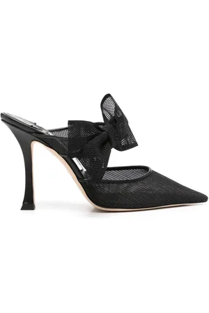 Jimmy Choo 95mm bow-detail pumps