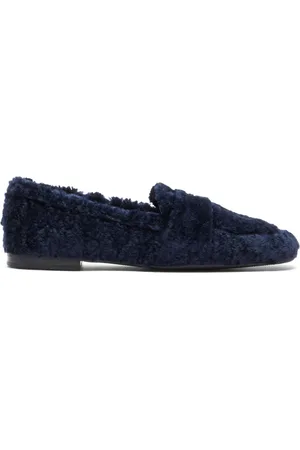 Casadei Faux-fur loafers