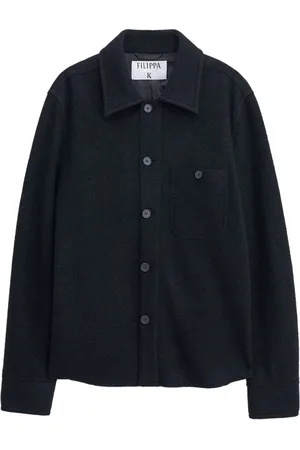 Filippa K Boiled-wool shirt jacket