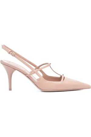 VALENTINO GARAVANI 75mm Rockstud Wispy slingback pumps