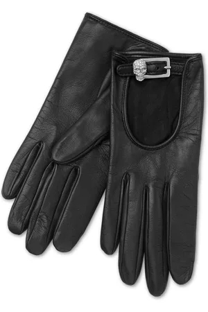 Philipp Plein Crystal Skull gloves