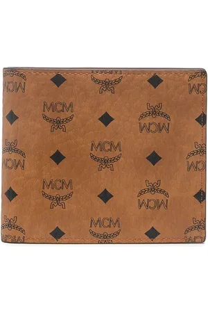 MCM Visetos-print billfold wallet
