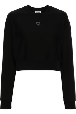 Moschino Heart-plaque sweatshirt