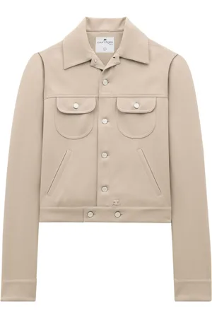 Courrèges Twill trucker jacket