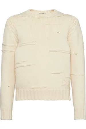 Dsquared2 Embroidered-logo cotton jumper