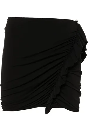 The Attico Ruffled mini skirt