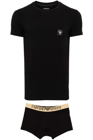 Emporio Armani Logo-patch T-shirt
