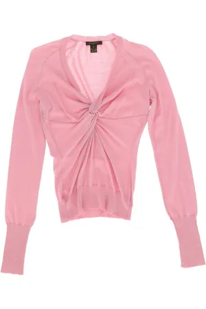 LOUIS VUITTON 2010s twisted detail jumper