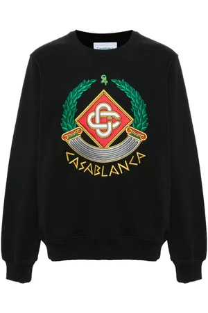 Casablanca Casa Crest-embroidered sweatshirt