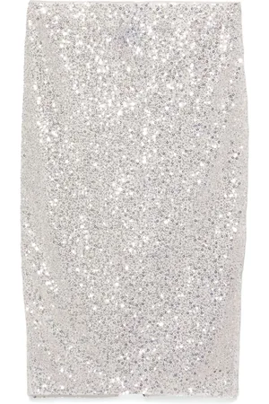 Casablanca Sequinned midi skirt