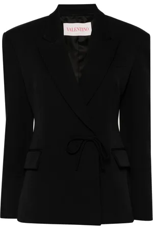 VALENTINO GARAVANI Bow-embellished blazer