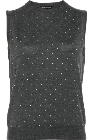 Fabiana Filippi Crystal-embellished vest