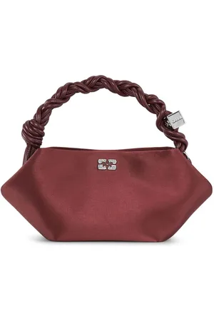 Ganni Bou satin mini bag