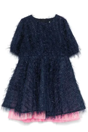 Billieblush Fringe-detail dress