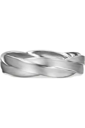 David Yurman Sterling DY Helios band ring (6mm)