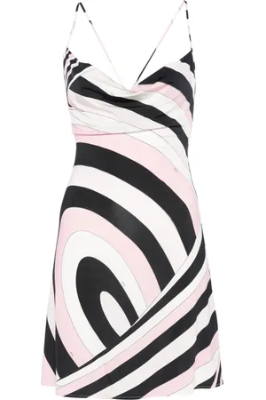 Puccini Iride-print mini dress