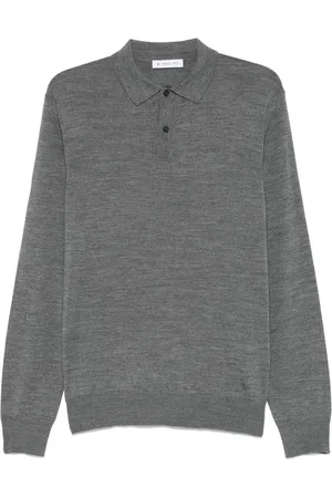Manuel Ritz Fine-knit polo shirt