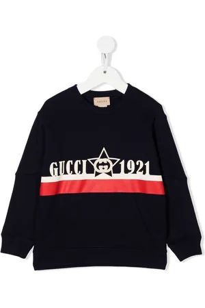 Gucci Interlocking G-appliqué cotton sweatshirt