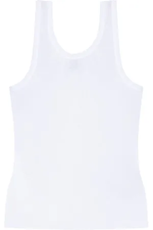 Vetements Logo-jacquard tank top