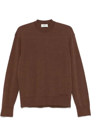 LANEUS Mélange-effect sweater