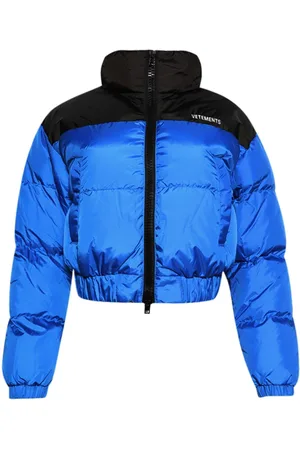 Vetements Logo-print puffer jacket