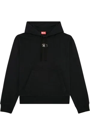 Diesel Metallic logo hoodie