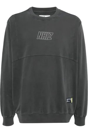 Izzue Logo-embroidered cotton sweatshirt