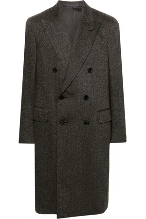 CARUSO Herringbone coat