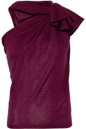 Giambattista Valli Ruched-detail sleeveless top