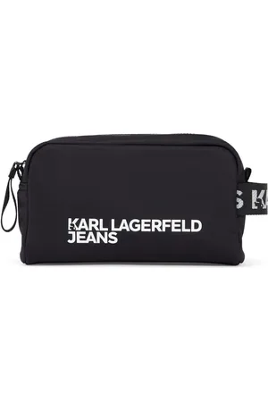 Karl Lagerfeld Logo wash bag