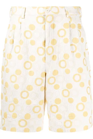 Comme des Garçons 2000s circle print shorts