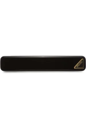 Prada Triangle-logo hair clip