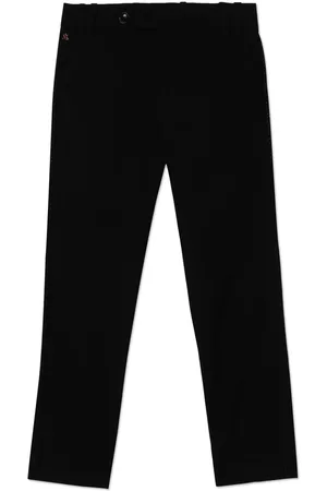 Maison Ava Logo-embroidered trousers