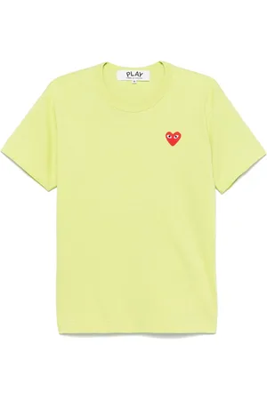 Comme des Garçons Heart-patch T-shirt