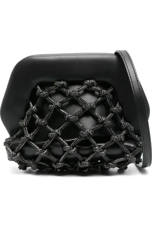 THEMOIRÈ Gea Knots Strass clutch bag