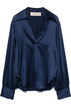 BLANCA Satin blouse
