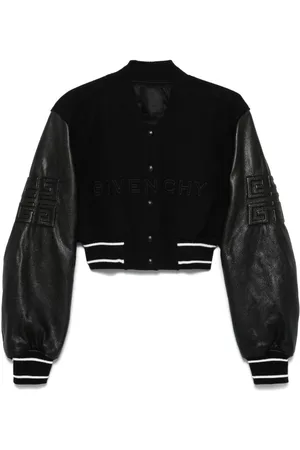 Givenchy Cropped bomber jacket