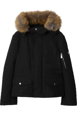 Burberry Cotton-blend quilted jacket