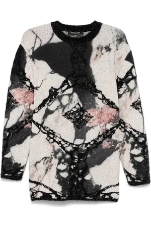 Roberto Cavalli Abstract-pattern sweater