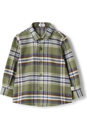 Il gufo Checked flannel shirt