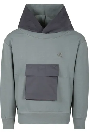 Calvin Klein Logo-embroidered hoodie