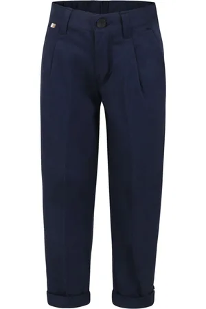 HUGO BOSS Logo-tag trousers