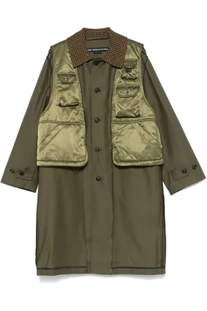 Andersson Bell Layered inside-out coat