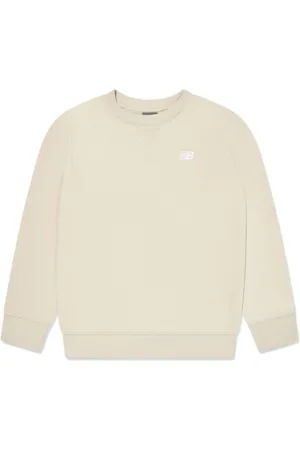 New Balance Brushed logo-print sweater