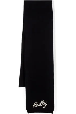 Bally Logo-embroidered scarf